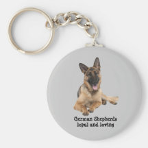 German Shepherd Keychain