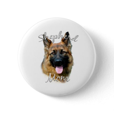 German Shepherd (longhair) Mom 2 Pins by GreyWolfCreation