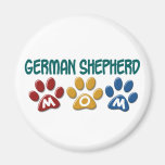 GERMAN SHEPHERD Mom Paw Print 1 Magnet