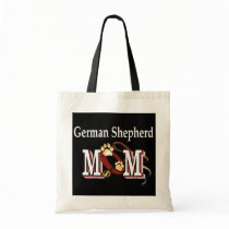 german shepherd mom Tote Bag