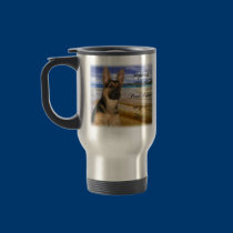 German Shepherd Paw Prints mugs