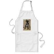 German Shepherd Puppy Apron