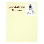 German Shepherd Puppy Custom Letterhead