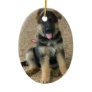 German Shepherd Puppy Ornament