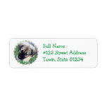 German Shepherd Puppy Return Address Label