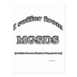 German Shepherd Syndrome Postcard