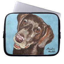 German Shorthair Pointer Laptop Computer Sleeve