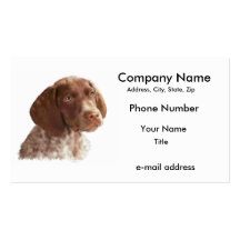 German Shorthair Pointer Puppy Business Cards