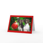 German Shorthaired Christmas Card