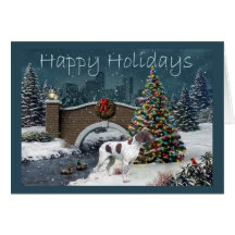 German Shorthaired Pointer Christmas Card Eve1