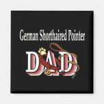 german shorthaired pointer dad Magnet