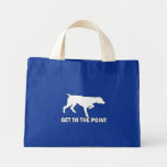 German Shorthaired Pointer "Get to the Point" Canvas Bag