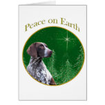 German Shorthaired Pointer Peace Card