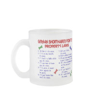 GERMAN SHORTHAIRED POINTER Property Laws 2 Coffee Mug