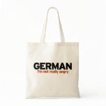 German Stereotype Tote Bags