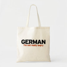 German Stereotype Tote Bags