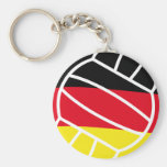 german volleyball icon key chain