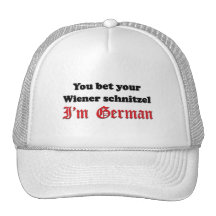 German Wiener schnitzel Mesh Hat