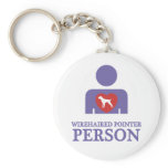 German Wirehaired Pointer Keychain