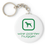 German Wirehaired Pointer Keychains