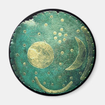 GERMANIC/CELTIC STAR DISK REFRIGERATOR MAGNETS