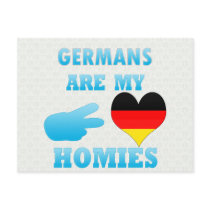 Germans are my Homies Postcard