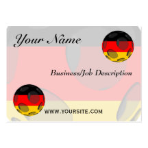 Germany #1 business card