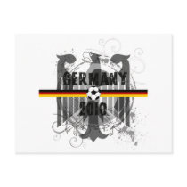 Germany 2010 German flag eagle soccer gifts Post Cards