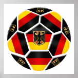Germany Ball 2014 Brazil soccer sports fan German Posters