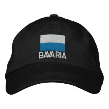 Germany Bavaria Flag Embroidered Cap Embroidered Hats