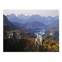 Germany, Bavaria, Neuschwanstein Castle. King Postcard
