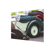 Germany, Bayern-Bavaria, Munich. BMW Welt Car 4 Stretched Canvas Print
