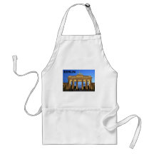 Germany Berlin Brandenburger Tor abends Aprons