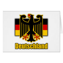 Germany Coat of Arms Card