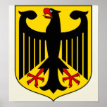 Germany Coat of Arms detail Poster