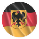 GERMANY COAT OF ARMS STICKER