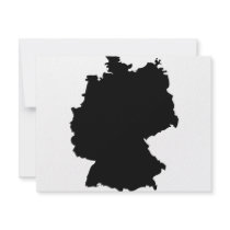 germany contour icon invites
