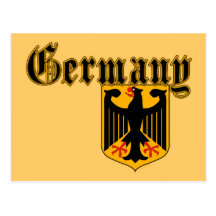 Germany Crest Postcard