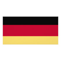 Germany & Deutschland Flag T-Shirts & More! Custom Photo Card