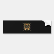 Germany Eagle badge Germany Soccer Gifts Bumper Sticker