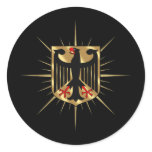 Germany Eagle badge Germany Soccer Gifts Round Stickers