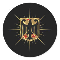 Germany Eagle badge Germany Soccer Gifts Round Stickers