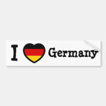 Germany Flag Bumper Sticker