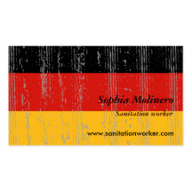 Germany Flag Business Card