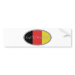 Germany flag design! bumper stickers