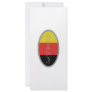 Germany Flag design! Personalized Rack Card