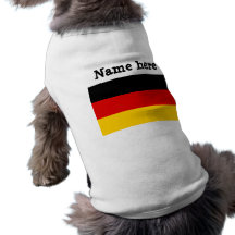Germany Flag Dog T-shirt