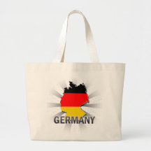 Germany Flag Map 2.0 Tote Bag