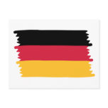 Germany flag post cards