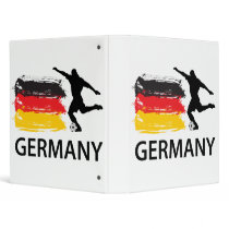 Germany Football Vinyl Binders